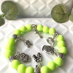 Bracelet Kids Amor Milky Green