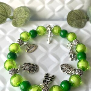 Bracelet Kids Amor of God Green