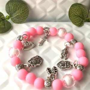 Bracelet Kids Amor of God Milky Pink