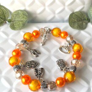 Bracelet Kids Amor of God Orange