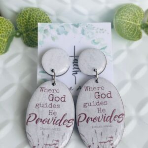 Dangly O Where God guides He provides