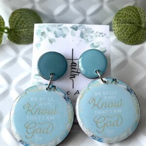Dangly R Be Still and Know Turquoise