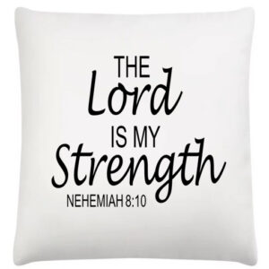Scatter The Lord is my Strenght White