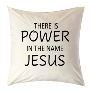 Scatter There is power in the name of Jesus Off White