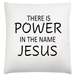 Scatter There is power in the name of Jesus White