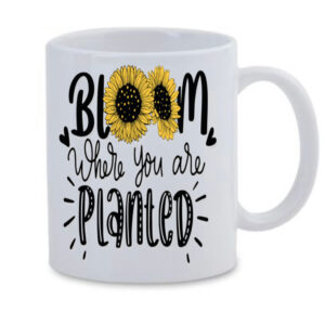 Bloom White Mug