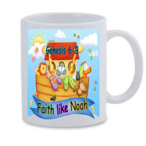 Faith like Noag Kids White Mug