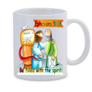 Filled with the Holy Spirit Kids White Mug