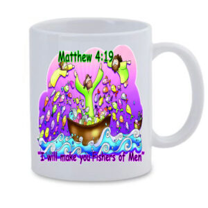 Fisher of Man Kids White Mug