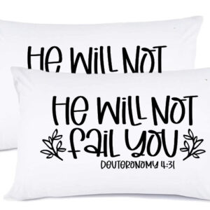 He will not fail you Standard
