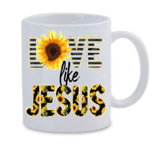 Love like Jesus White Mug