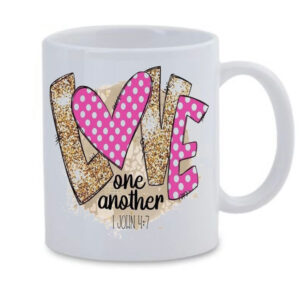 Love one another White Mug