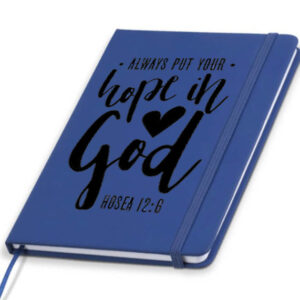 Notebook Always put your hope in God