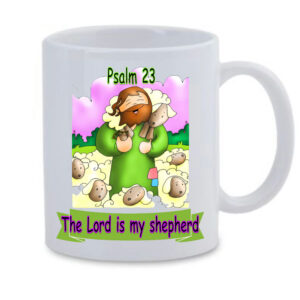 The Lord is my shepherd Kids White Mug