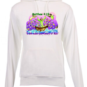 Matt 4:19 Fishers of Men Kiddies Hoodie