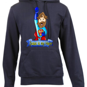 Jesus is my Hero Kiddies Hoodie