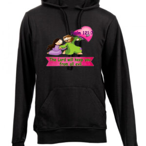 Psalm 121:7 Keep you from evil Kiddies Hoodie