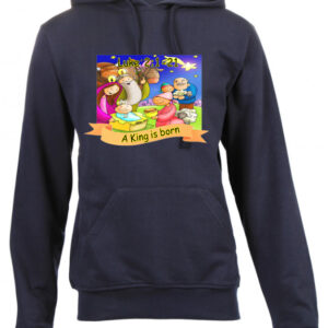 Luke 2 King is born Kiddies Hoodie
