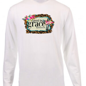 Saved by Grace Long T-Shirt