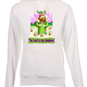 Psalm 23 The Lord in my Shepherd Kiddies Hoodie