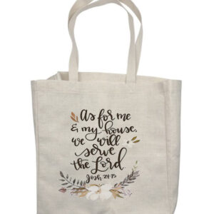 As for me and my house Shop Bag