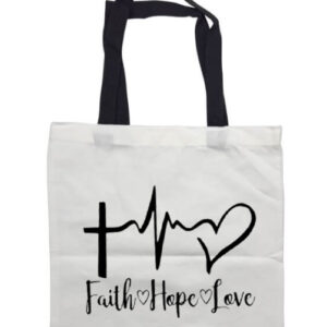 FHL Black Handle Tote Bag