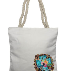 He is Risen Corner Rope Tote Bag