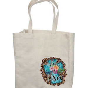 He is Risen Coner print Shop Bag