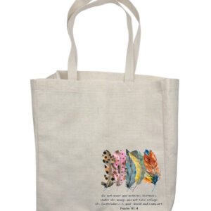 He will cover you Corner Shop Bag