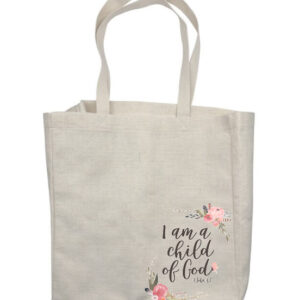 I am a child of God Flower Corner Shop Bag