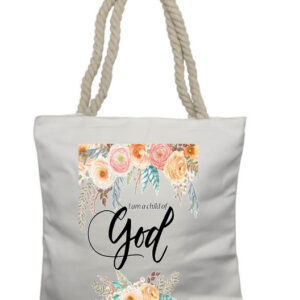 Child of God Rope Tote Bag