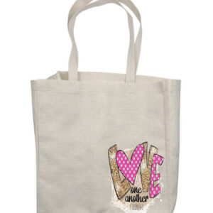 Love one another Corner Shop Bag
