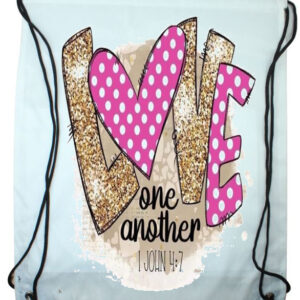 Love one another Draw String Bag