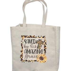 Saved by amazing grace Shop Bag