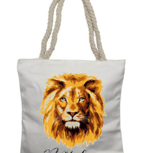 Yeshua Lion Rope Tote Bag