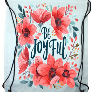 Be Joyful Draw String Bag