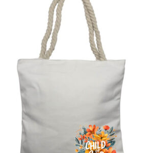 Child of God Corner Rope Tote Bag