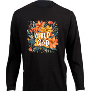 Child of God Flowers 2 Long T-Shirt