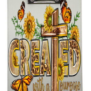 Created with a purpose Clip Board