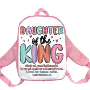 Daughter of a King School Bag
