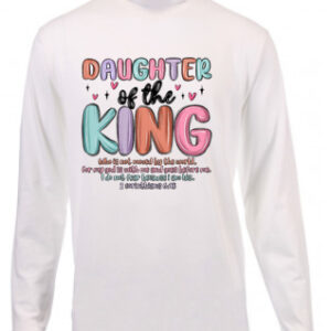 Daughter of a King Crayon Long T-Shirt