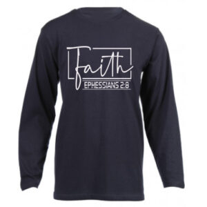 Faith W Long T-Shirt
