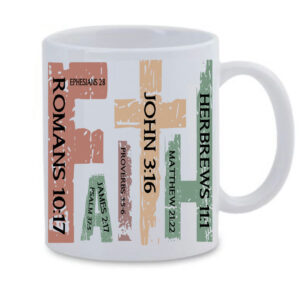 Faith Color White Mug