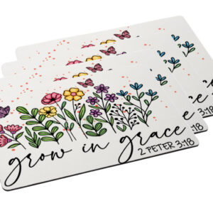 Grow in Grace Placemat 4 set