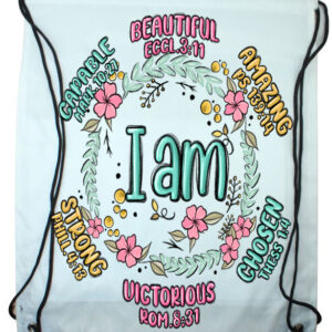 I am Draw String Bag