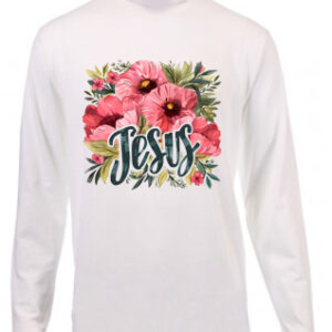 Jesus Flower 1 Long T-Shirt