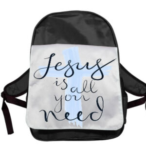Jesus is all you need Adult Backpack