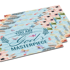 God's Masterpiece Placemat 4 set