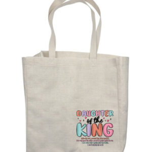 Daughter of a King Crayon Corner Shop Bag