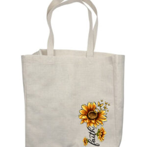 Faith Sunflower 1 Corner Shop Bag